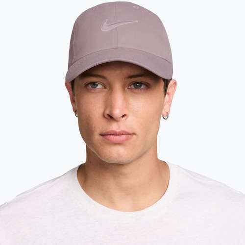 Cappellino con visiera Nike Club Unstructured Swoosh Light Violet Ore/Particle Rose