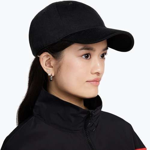 Cappellino con visiera Nike Club Unstructured black/sail