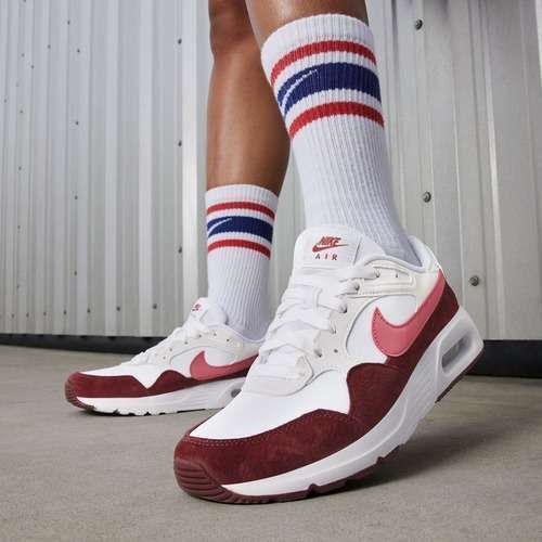 Scarpe da donna Nike Air Max SC white/team red/adobe