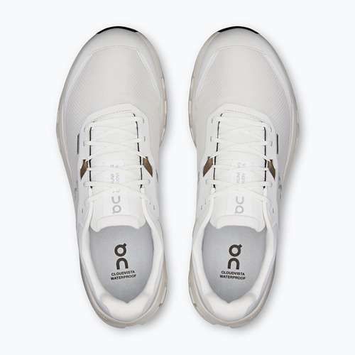 Scarpe da running da uomo On Cloudvista 2 Waterproof ice/pearl