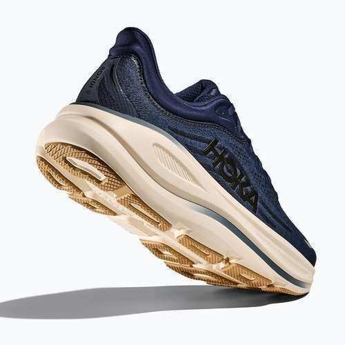 Scarpe da corsa uomo HOKA Bondi 9 midnight blue/varsity navy