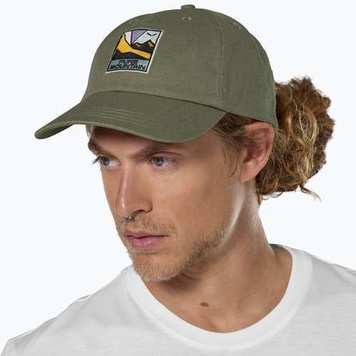 Cappellino con visiera Salewa Graphic faded green