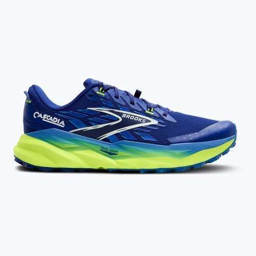 Scarpe da running da uomo Brooks Cascadia 19 surf the web/nightlife/white