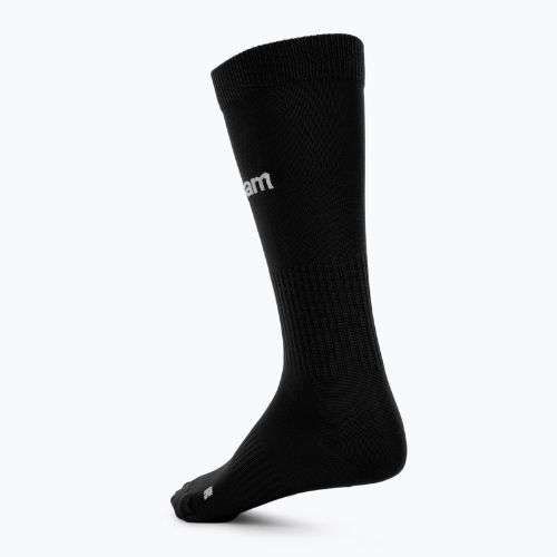 Calze da calcio per bambini OneTeam Precision football socks set 2-pack nero