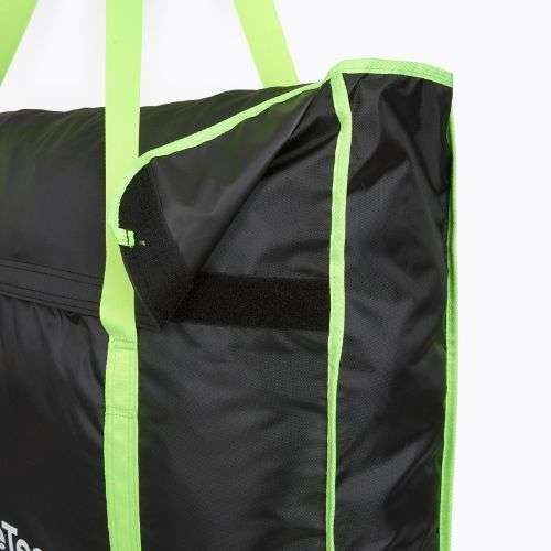 Borsa per il trasporto della porta OneTeam Swiftgoal 180 x 120 cm nero/verde