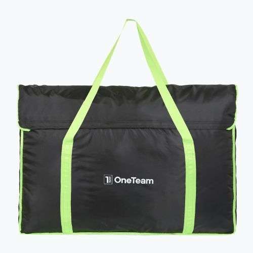 Borsa per il trasporto della porta OneTeam Swiftgoal 180 x 120 cm nero/verde