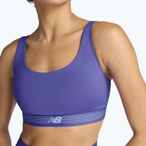 Reggiseno sportivo New Balance AC Train electric purple
