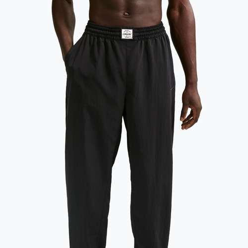 Pantaloni da uomo Nike N.A.C. Dri-Fit Woven black/pale ivory/black