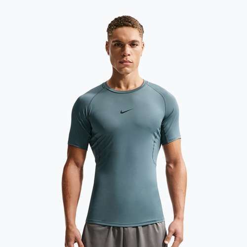 Maglietta da allenamento da uomo Nike Pro Dri-Fit Tight Fitness mineral slate/black