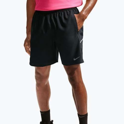 Pantaloncini da uomo Nike Miler Dri-Fit 7" black/black