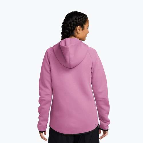 Felpa da donna  Nike Sportswear Tech Fleece Windrunner light magenta/black