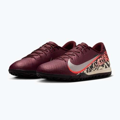Scarpe da calcio da uomo Nike United Mercurial Vapor 16 Academy TF burgundy crush/metallic silver
