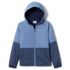 Felpa da trekking Columbia Out-Shield Dry bluestone/collegiate navy heather per bambini