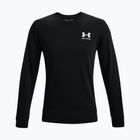 Felpa Under Armour Rival Terry LC Crew da uomo, nero