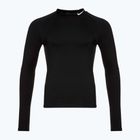 Maglia a maniche lunghe da allenamento Nike Pro Dri-Fit Warm bianco/nero da uomo