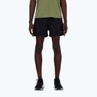 Pantaloncini da corsa New Balance Sport Essential foderati 5" da uomo, nero