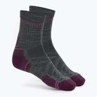 Calze da donna Samrtwool Hike Targeted Cushion Mid Crew grigio medio