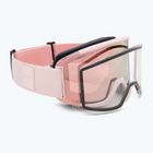 Maschere da sci Smith Squad carnation/chrp everyday rose gold mirror/clear