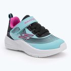 SKECHERS Microspec Advance aqua/viola scarpe per bambini