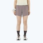 Pantaloncini da corsa da donna Salomon Sense Aero Stow 4" iron
