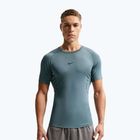 Maglietta da allenamento da uomo Nike Pro Dri-Fit Tight Fitness mineral slate/black