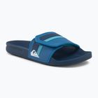 Quiksilver Rivi Slide Adjust blu/blu/verde infradito da uomo