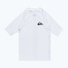 Quiksilver Everyday UPF50 maglia da bagno junior bianca
