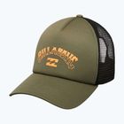 Berretto con visiera da uomo Billabong Podium Trucker moss green