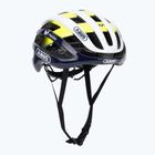 Casco da bicicletta ABUS AirBreaker Movistar Team 24 blu/giallo/bianco