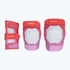 Set di protezioni Powerslide Standard Set red/pink