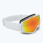 Maschera da sci UVEX Victorious S FM white matt/mirror orange