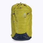 Zaino da arrampicata da donna deuter Guide Lite 22 l SL verde/curry/navy