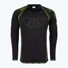 Uomo uhlsport Bionikframe calcio a maniche lunghe nero