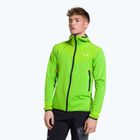 Felpa Salewa Agner Hybrid PL/DST FZ Hoody Uomo pale frog trekking