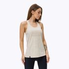 Maglietta da arrampicata Salewa Lavaredo Hemp Print Tank oatmeal da donna