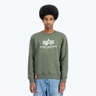 Alpha Industries felpa Basic oliva scuro da uomo