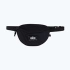 Alpha Industries - Marsupio con stampa in gomma nero