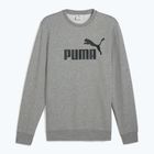 Felpa da uomo PUMA ESS No. 1 Logo Crew TR grigio erica medio