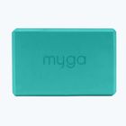 Blocco yoga Myga Foam Block turquoise