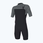 Muta da nuoto uomo O'Neill Hammer 2mm Chest Zip SS Spring IS6 tempered steel/smoke/smoke