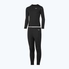 Set di intimo termico per bambini Mizuno Mid Top&Bottom nero