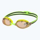 Occhiali da nuoto Speedo Vanquisher 3.0 Mirrored iper giallo/grigio/ablaze mirror