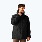Giacca impermeabile uomo Regatta Balaton black/pumpkin spice