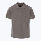 Polo Pitbull Washed da uomo marrone scuro