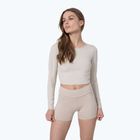 Top yoga donna 4F TSDL019 LS beige