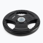 XTREXO RW10 10 kg peso in ghisa gommata nera
