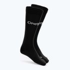 Calze da calcio per bambini OneTeam Precision football socks set 2-pack nero