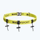 Fascia da braccio BuddySwim con numero di gara giallo
