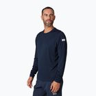 Maglia trekking uomo a maniche lunghe Helly Hansen HH Tech Crew navy