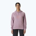 Felpa con cappuccio Helly Hansen Core Graphic da donna, viola argilla